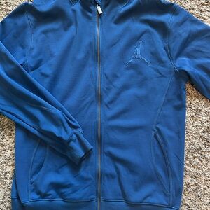 Jordan Men’s Royal Blue Full-Zip Sweatshirt Jacket